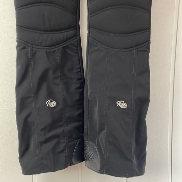 Roffe Ski Pants Men's Size 30 Regular Snowboard Black Vintage - Picture 4 of 13